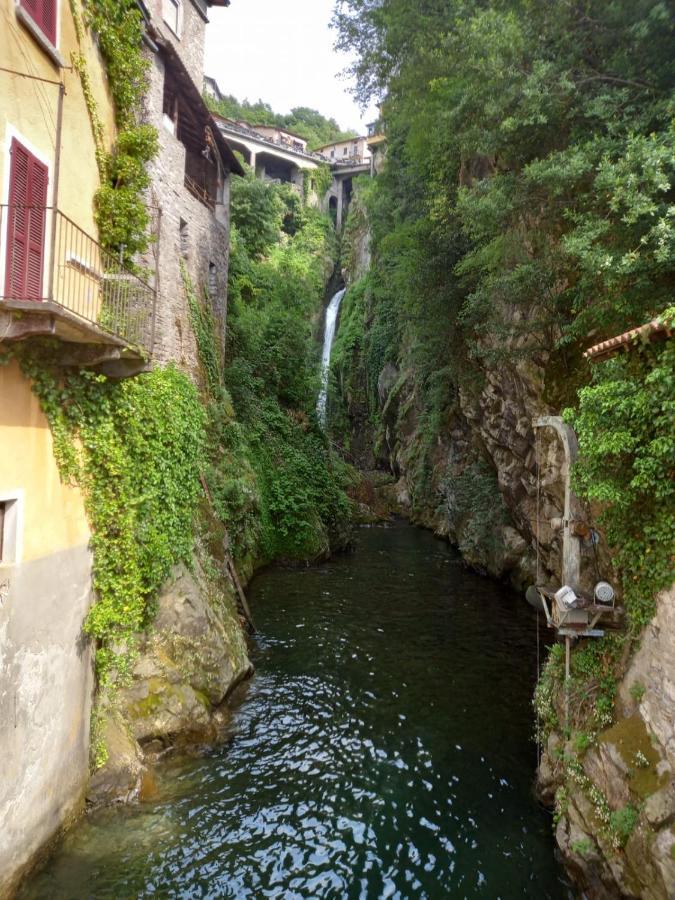 Romantic Home - Lake Como Nesso Bagian luar foto