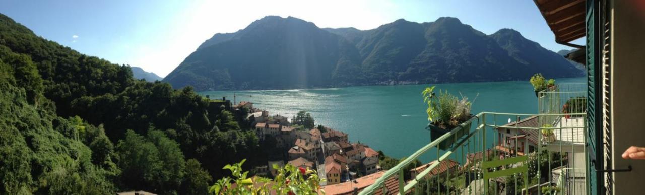 Romantic Home - Lake Como Nesso Bagian luar foto
