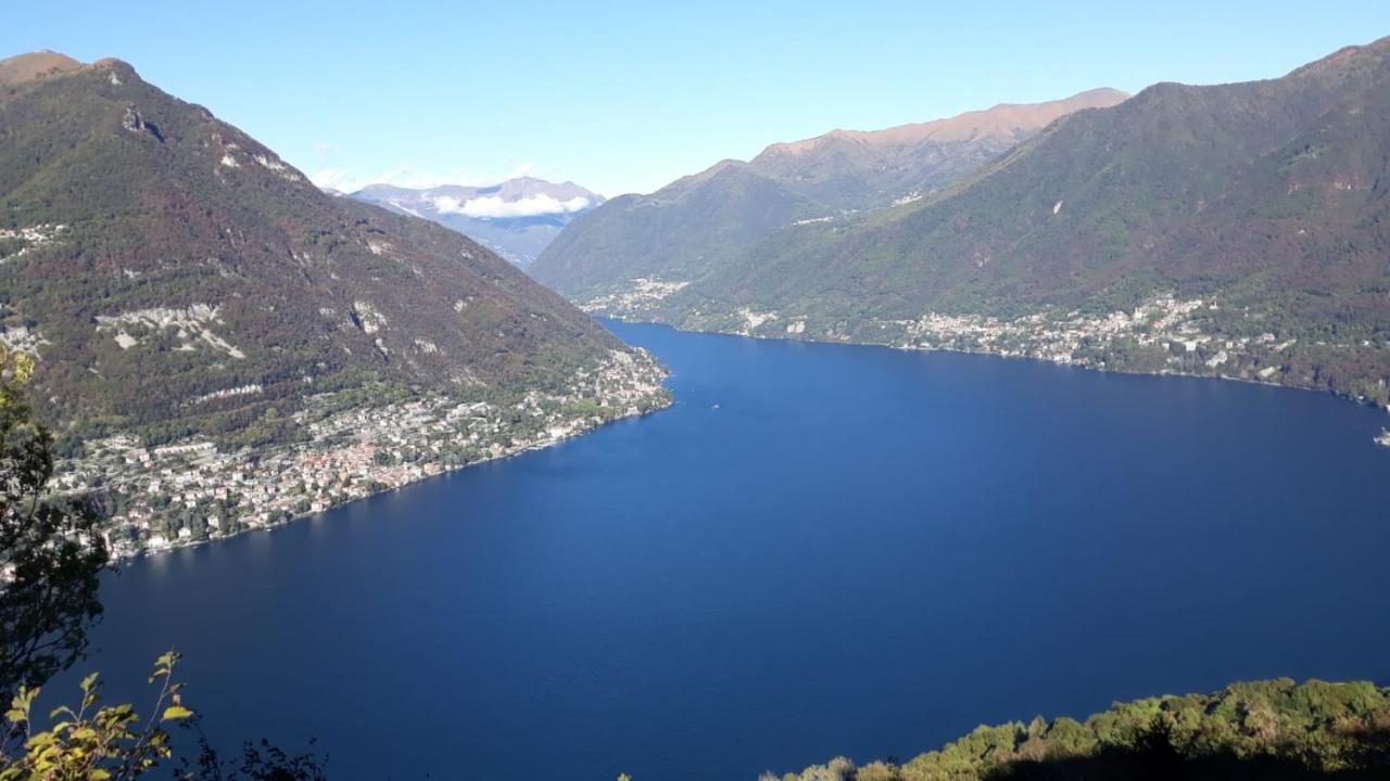 Romantic Home - Lake Como Nesso Bagian luar foto