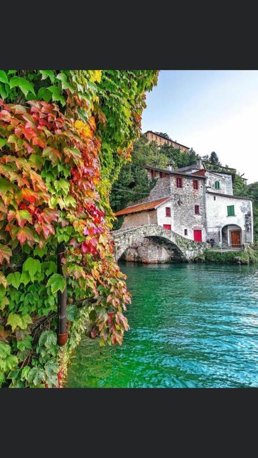 Romantic Home - Lake Como Nesso Bagian luar foto
