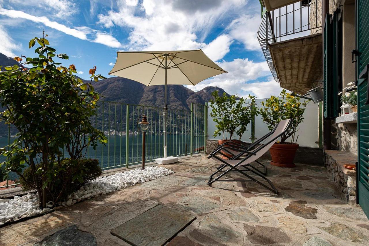 Romantic Home - Lake Como Nesso Bagian luar foto