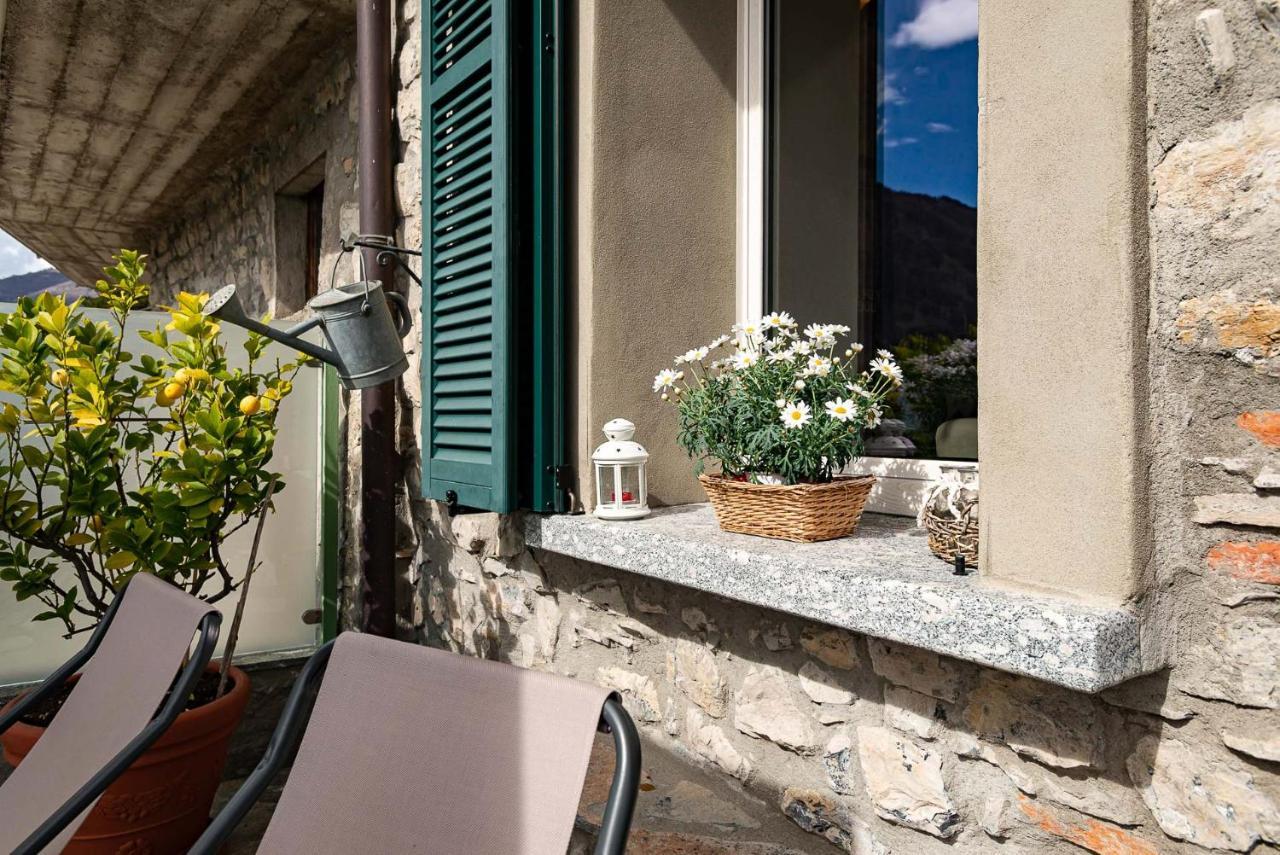 Romantic Home - Lake Como Nesso Bagian luar foto