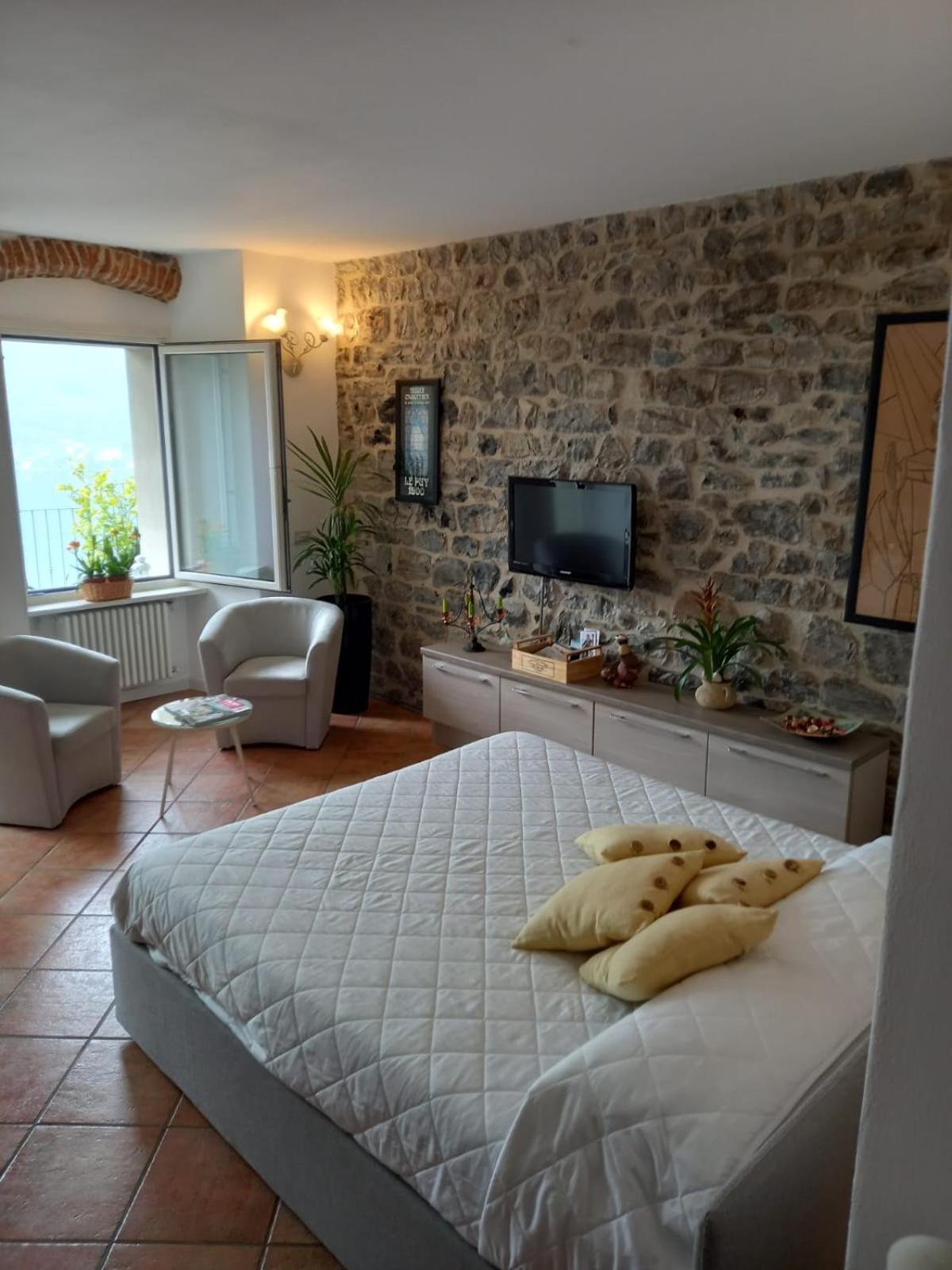 Romantic Home - Lake Como Nesso Bagian luar foto